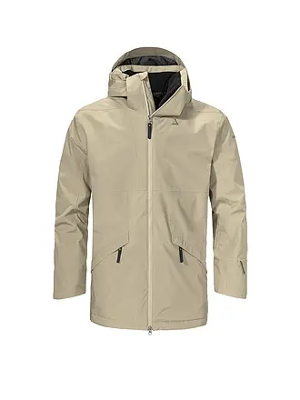 SCHÖFFEL | Parka de invierno para hombre Malkay con capucha | camel